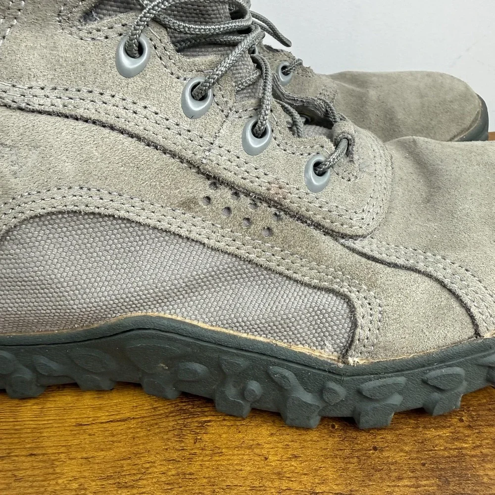 Rocky S2V Special Ops Boots Mens Size 13 Gray Suede Combat Tactical Vibram